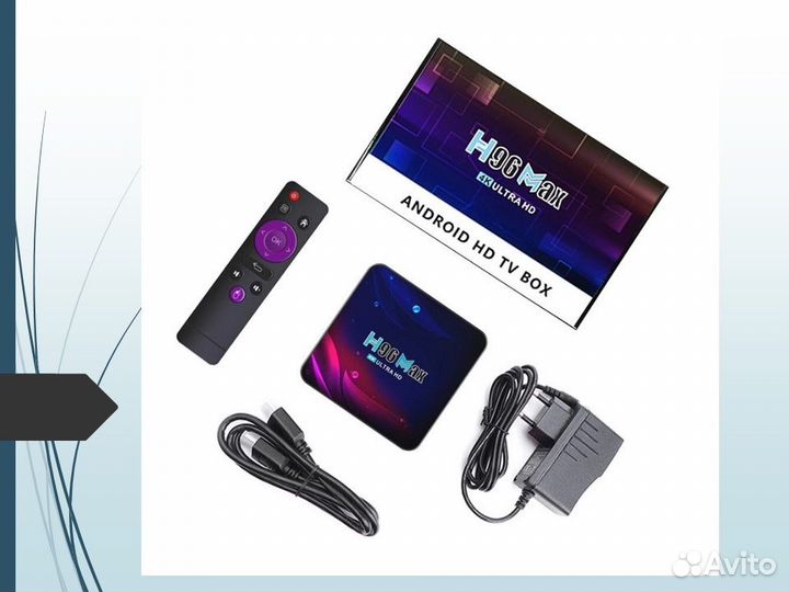 Тв приставка H96 MAX