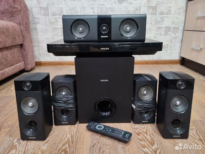 Домашний DVD кинотеатр philips HTB4510/51