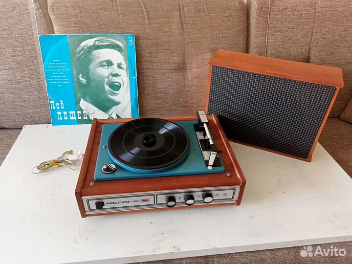 Электрофон транзисторный *Россия-323* с 1984г