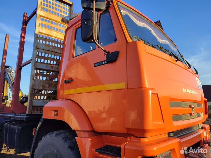 Услуги Камаз вездеход с манипулятором