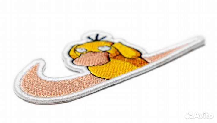 Нашивка, заплатка на одежду на термоплёнке 9,5х5,7