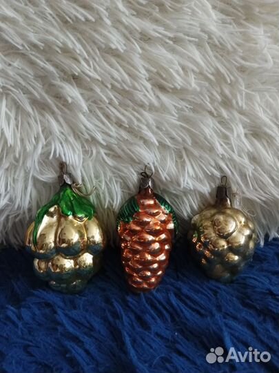 Новогодние елочные игрушки СССР