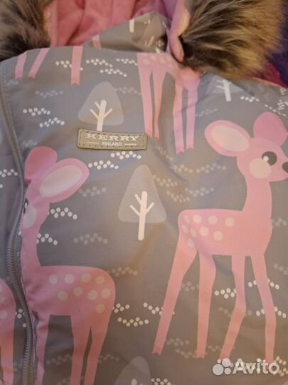 Зимний комбинезон kerry 86 для девочки