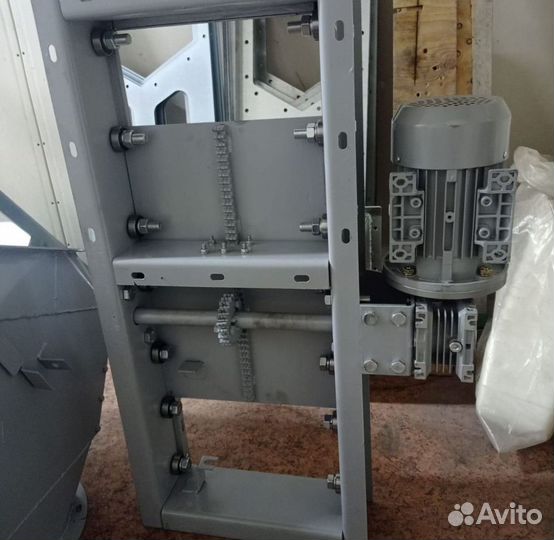 Задвижка шиберная с электрическим приводом