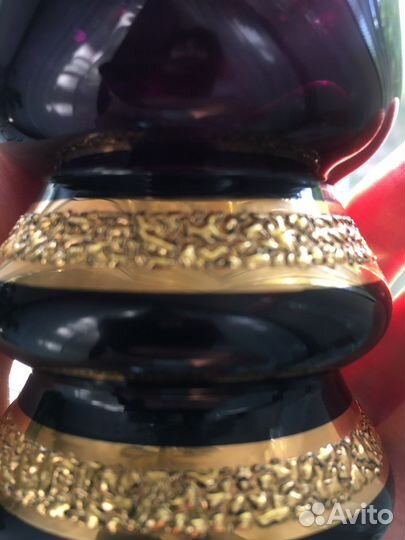 Вазочка богемия 15см