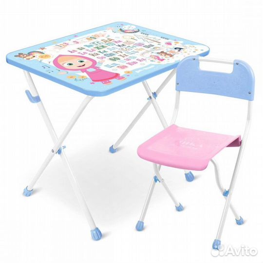 Набор мебели Маша и Медведь с азбукой от Маши ммд1