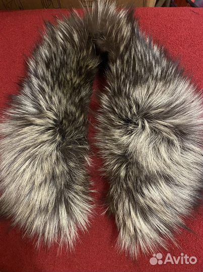 Меховой воротник лиса