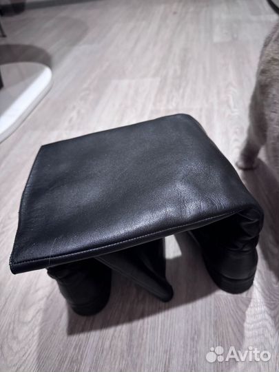 Сапоги женские натуральная кожа демисезонные р.38