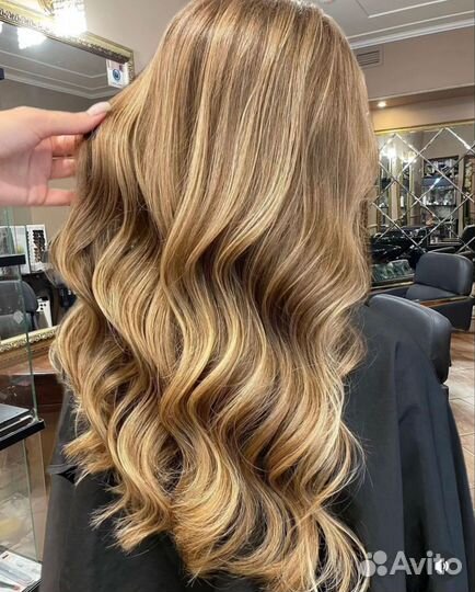 Сложное окрашивание волос air touch shatush