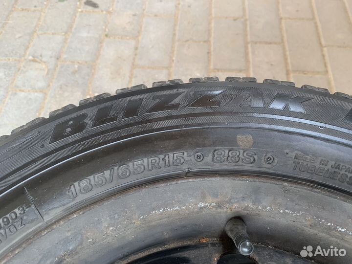 Bridgestone Blizzak Revo GZ 185/65 R15 88S