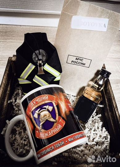 Подарок для пожарных (BOX) мчс
