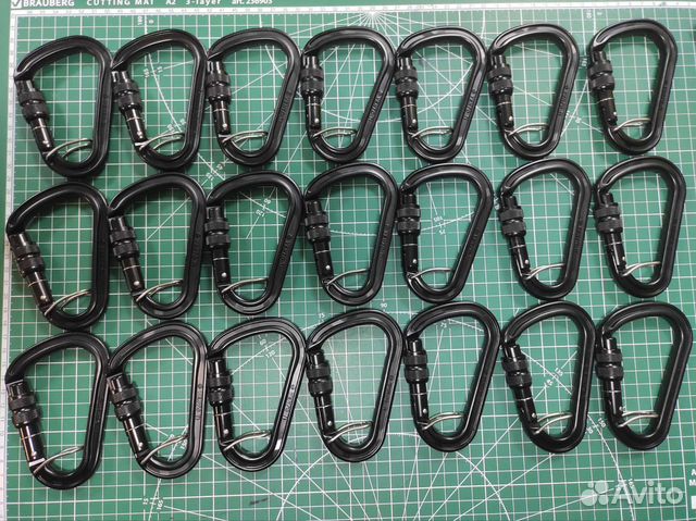 Карабины Vento Titanium муфтованные с перегородкой