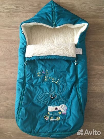 Зимний конверт в коляску