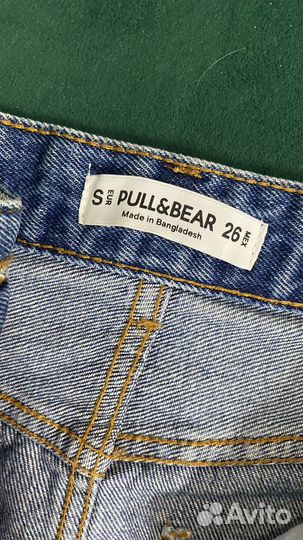 Джинсовая юбка pull and bear