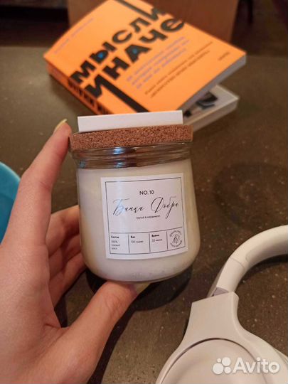 Свечи с треском сильная аромаотдача горит до 25 ч