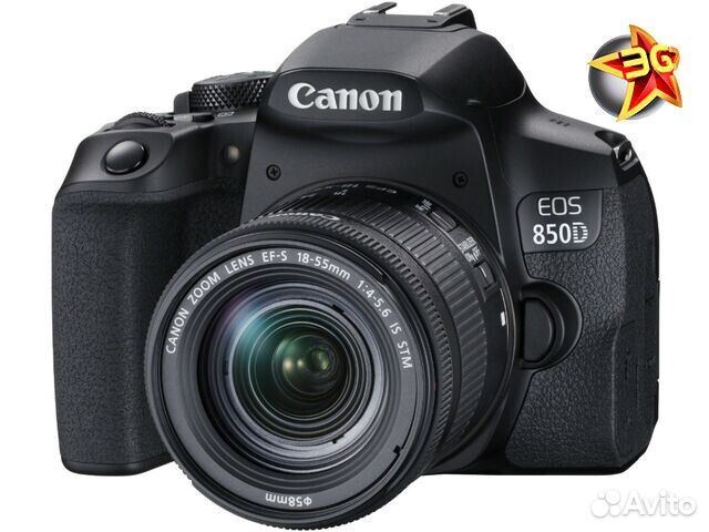 Фотоаппарат Canon EOS 850D kit 18-55 IS STM