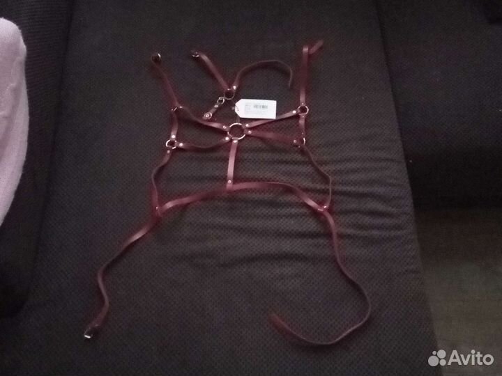 Портупея женская натуральная кожа