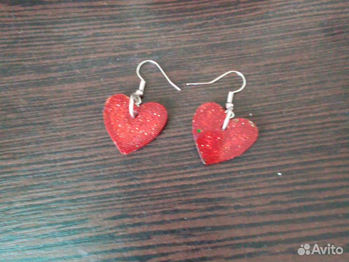 Серьги из смолы