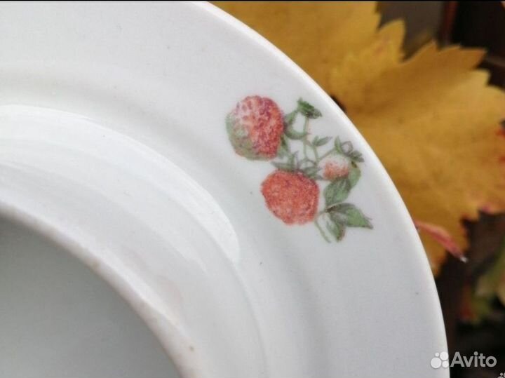 Масленка Вербилки СССР фарфор редкость