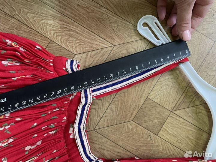 Русский народный сарафан красный сарафан