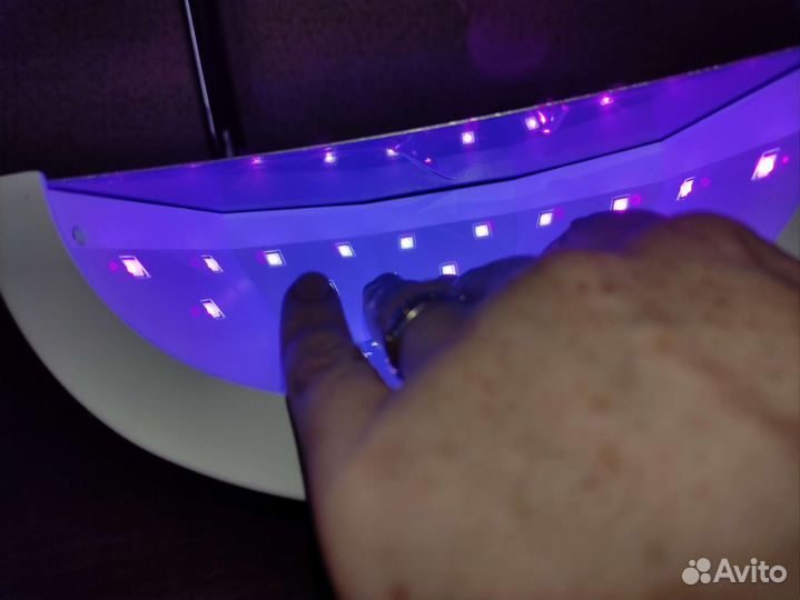Уф лампа для ногтей новая
