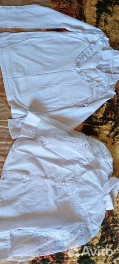 Белые блузки для школы