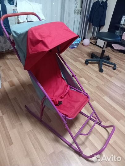 Коляска санки