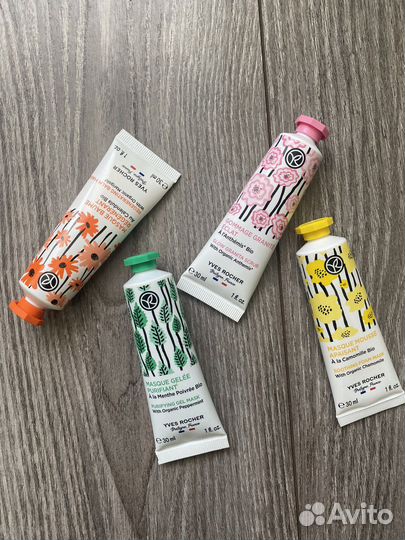 Маски для лица 4шт