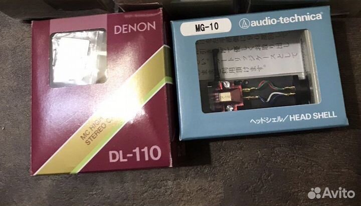 Мс Головка Denon DL-110 без шелла или с шеллом