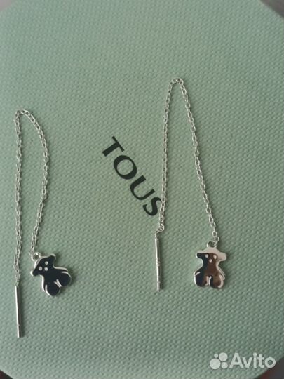 Серьги Tous