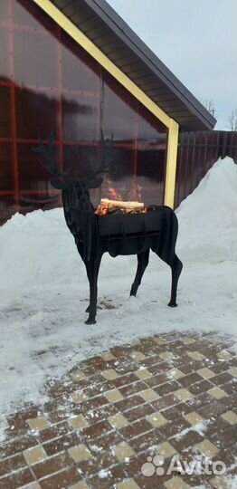 Мангал Олень 3D