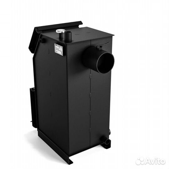 Твердотопливный котел с увеличенной топкой