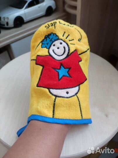 Мочалка детская текстильная