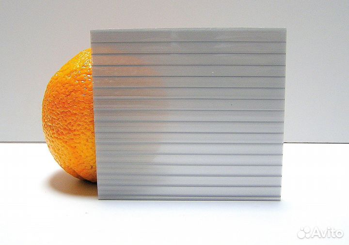 Сотовый поликарбонат серебро