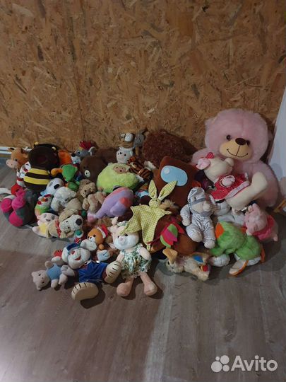 Мягкие игрушки новые пакетом