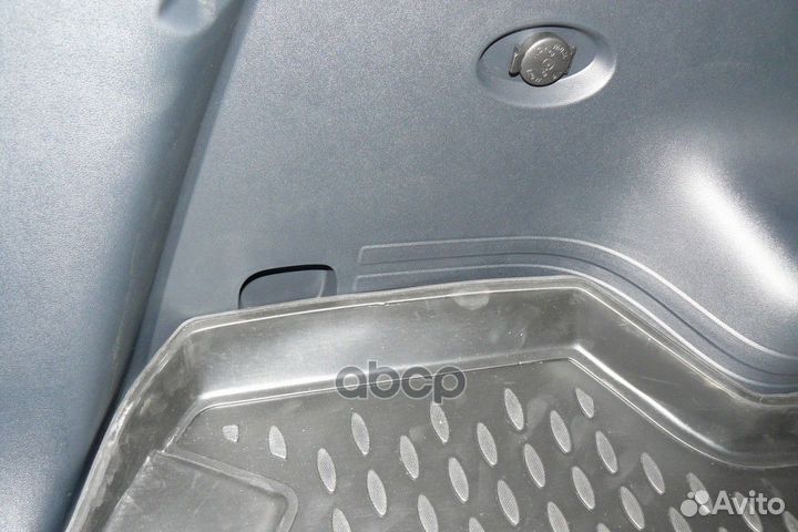 Коврик автомобильный резиновый в багажник hyund