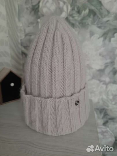 Шапка жен зима+варежки