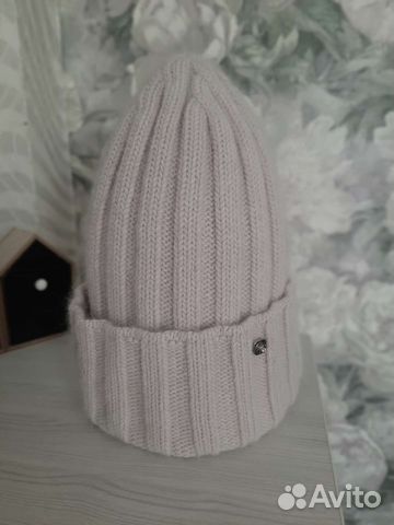 Шапка жен зима+варежки