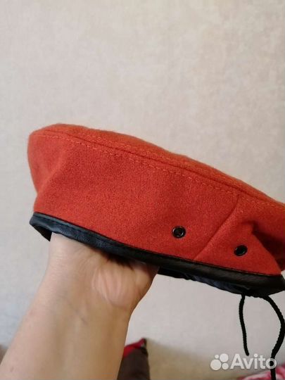 Берет кадетский оранжевый