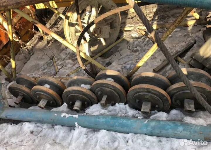 Опорный каток (колесо, ролик) на кран рдк-250