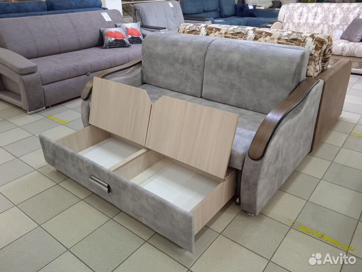 Прямой диван, диван кровать, Анири1-4