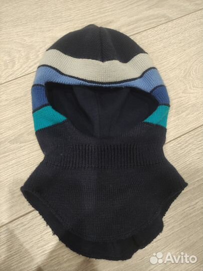 Шапка шлем для мальчика