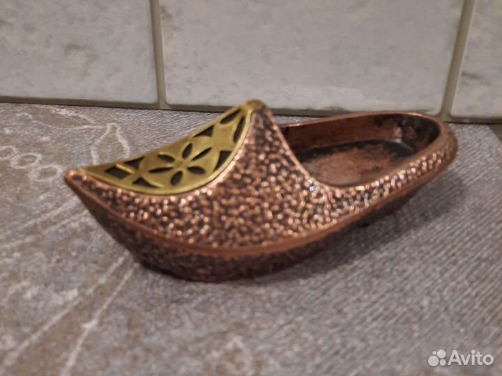 Пепельница бронза СССР 1985г