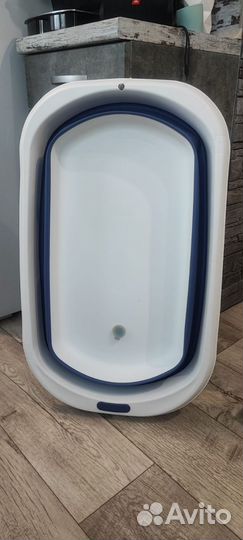 Ванночка для купания складная+коврик для пеленания