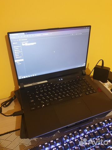 Игровой ноутбук asus rog strix g533qr