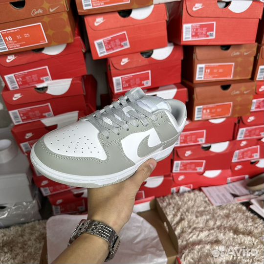 Nike Dunk Low Grey Fog Оригинал