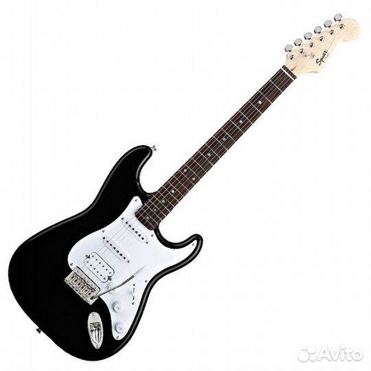 Электрогитара Fender Squier Stratocaster HSS Black