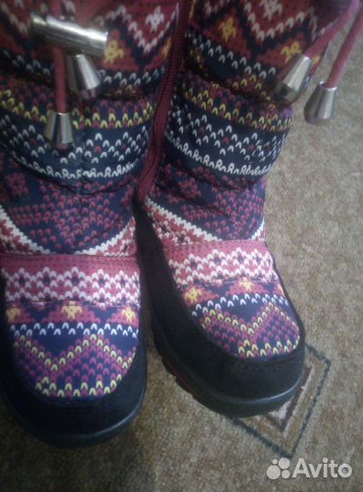 Сапоги зимние для девочки