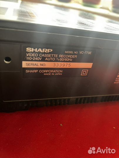 Магнитофон Sharp VC-779E