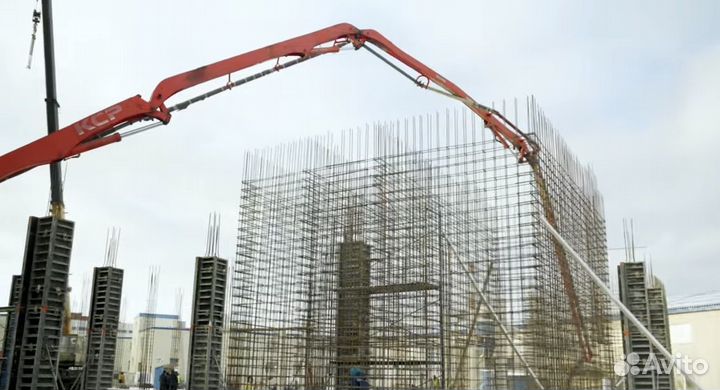 Бетон м300 м350 с доставкой Бетононасос